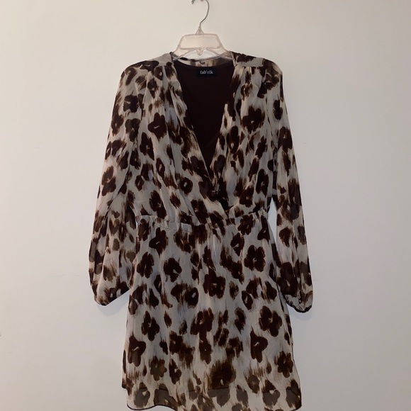 fab'rik Dresses & Skirts - Fab’rik leopard dress